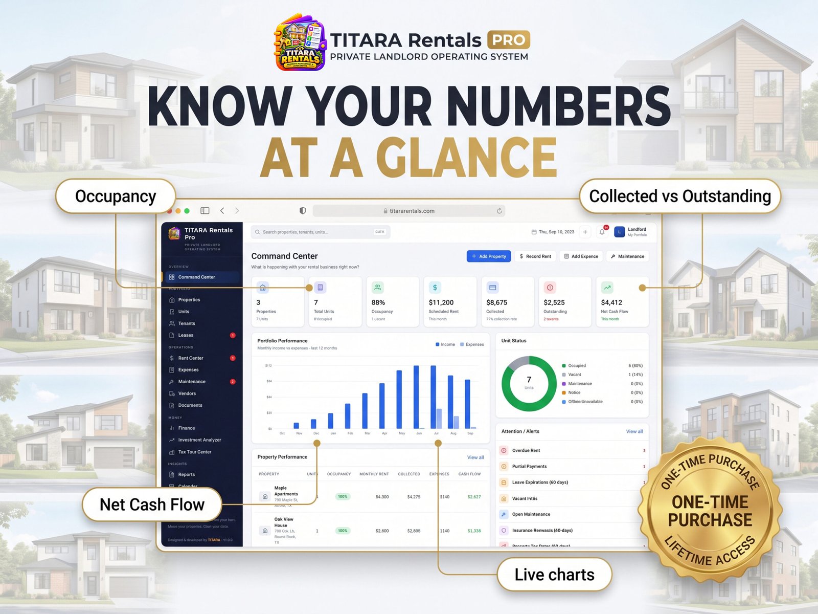 TITARA Rentals Pro — Rental Property Management Software for Landlords - Image 3