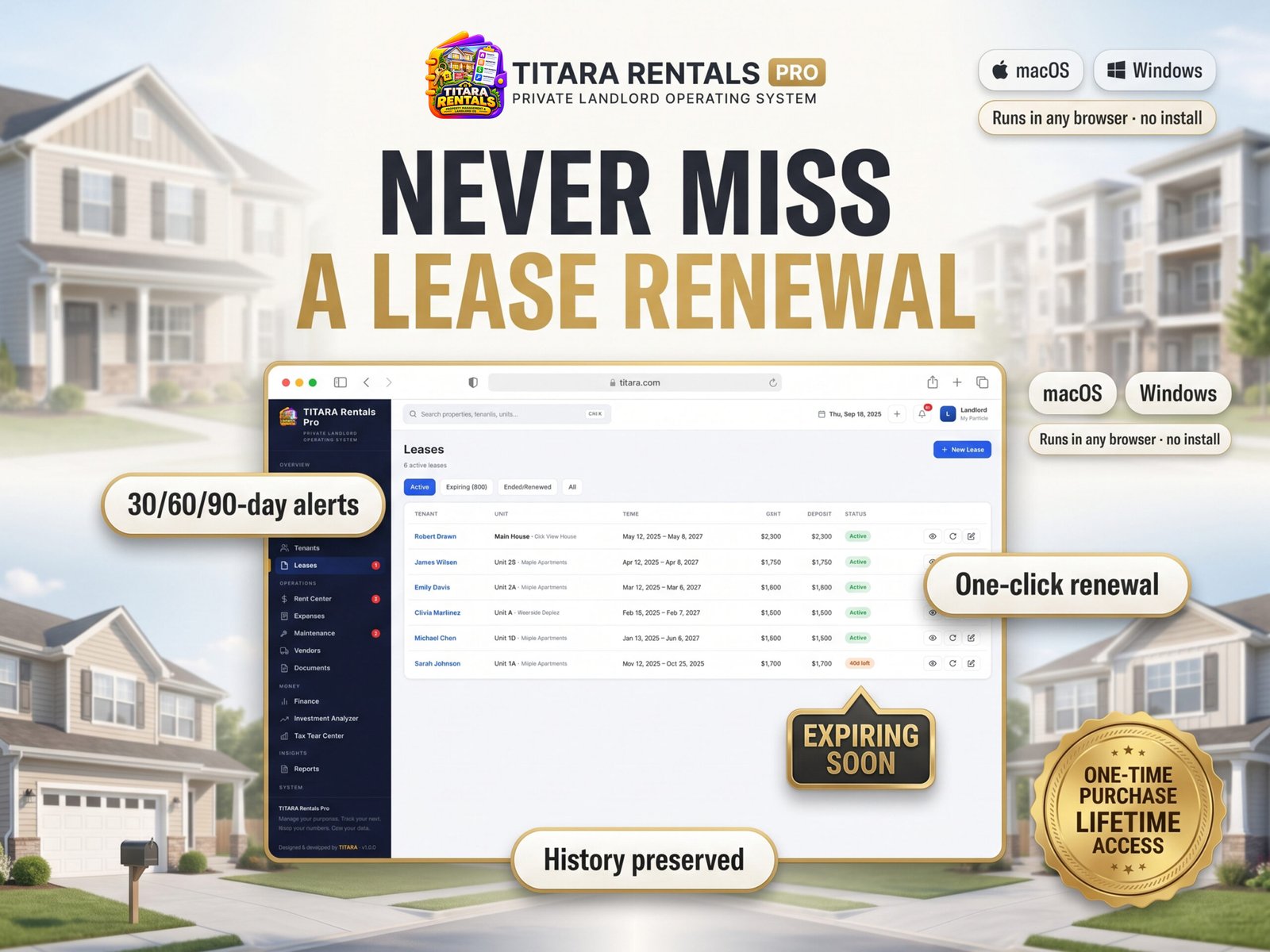 TITARA Rentals Pro — Rental Property Management Software for Landlords - Image 6