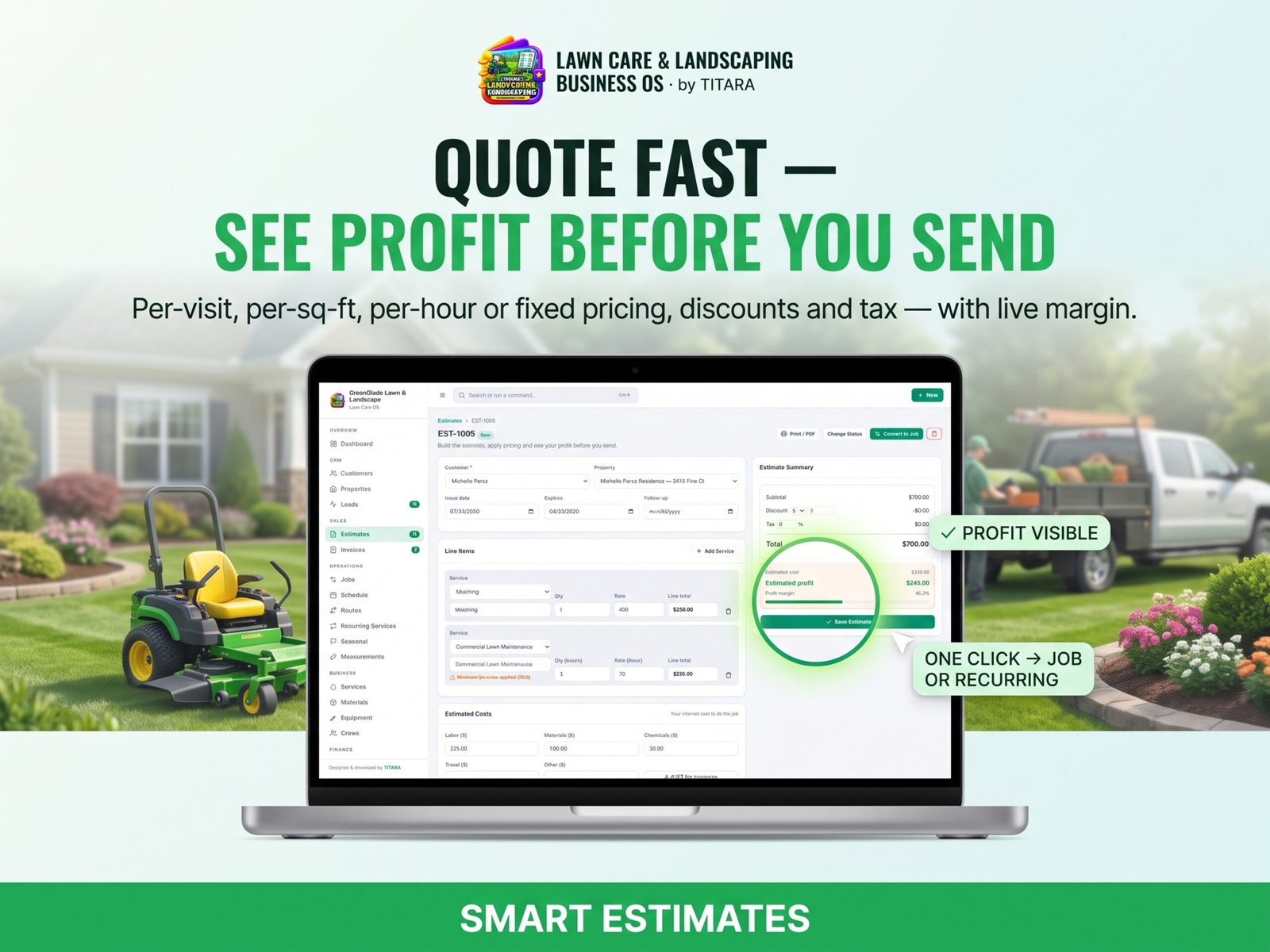 TITARA Lawn Care — Lawn Care & Landscaping Business Software - Image 6