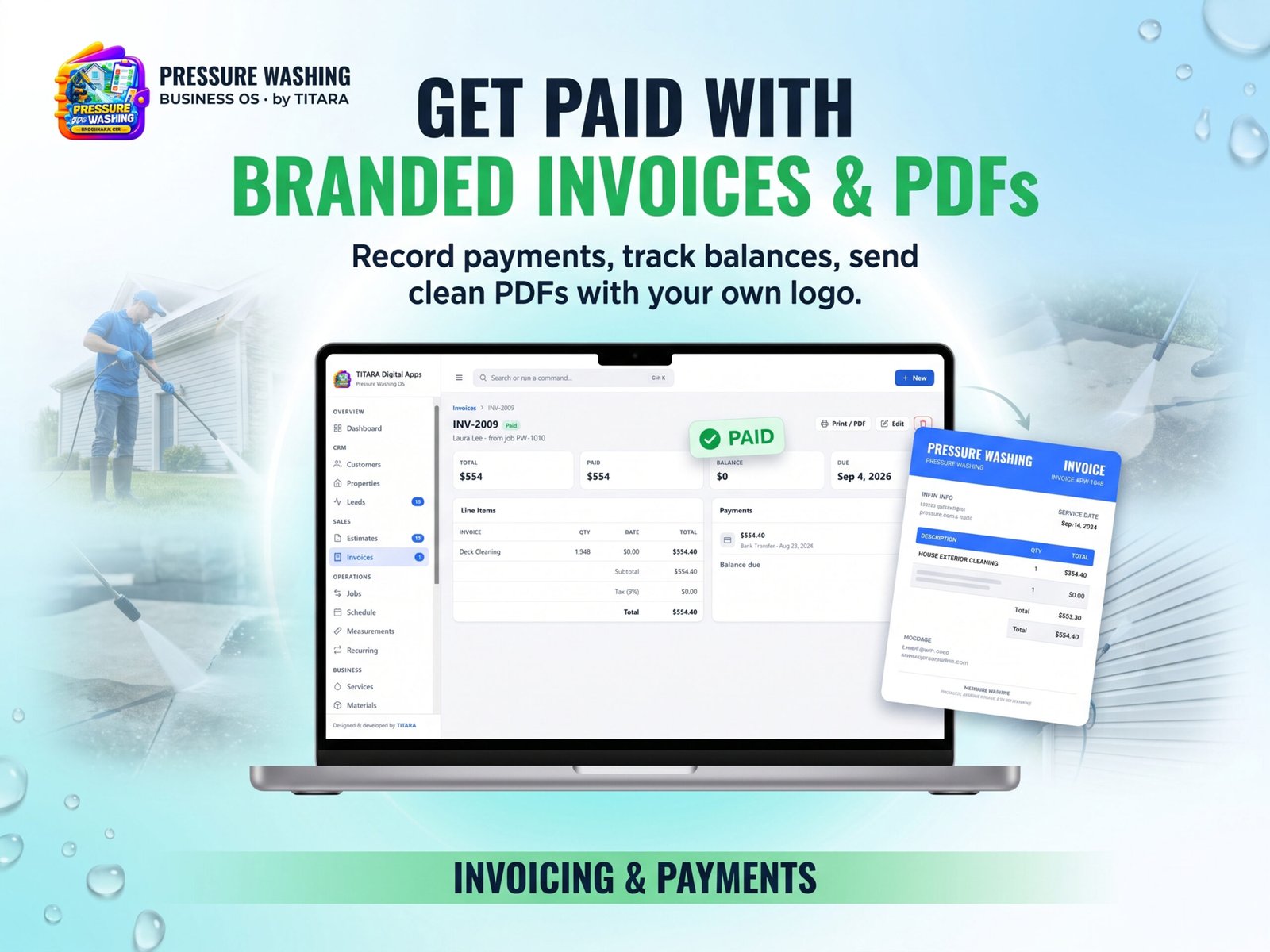 TITARA Pressure Washing — Pressure Washing Business Management Software - Image 7