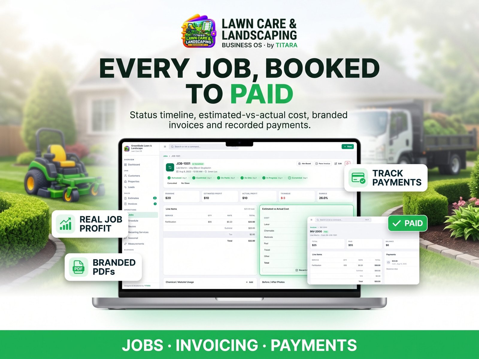 TITARA Lawn Care — Lawn Care & Landscaping Business Software - Image 7