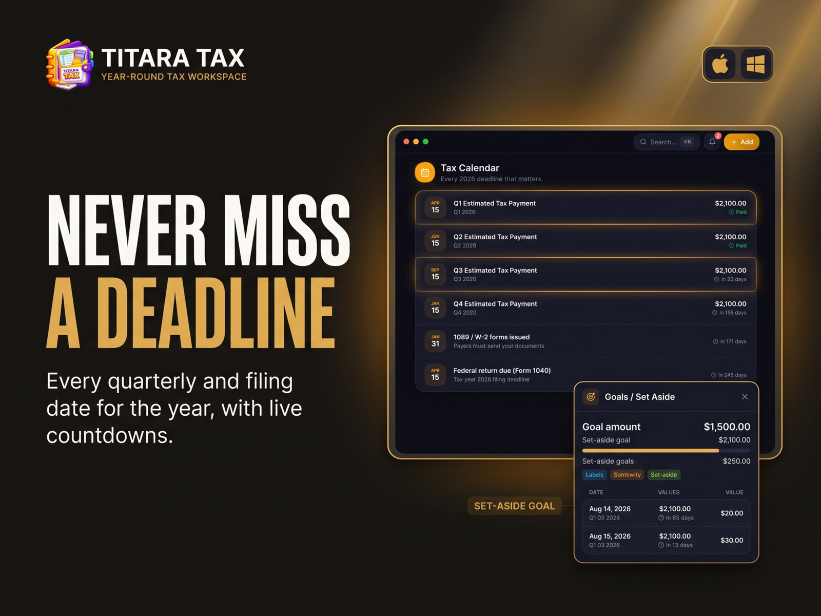 TITARA Tax — Freelancer & Self-Employed Tax Management Software - Image 7