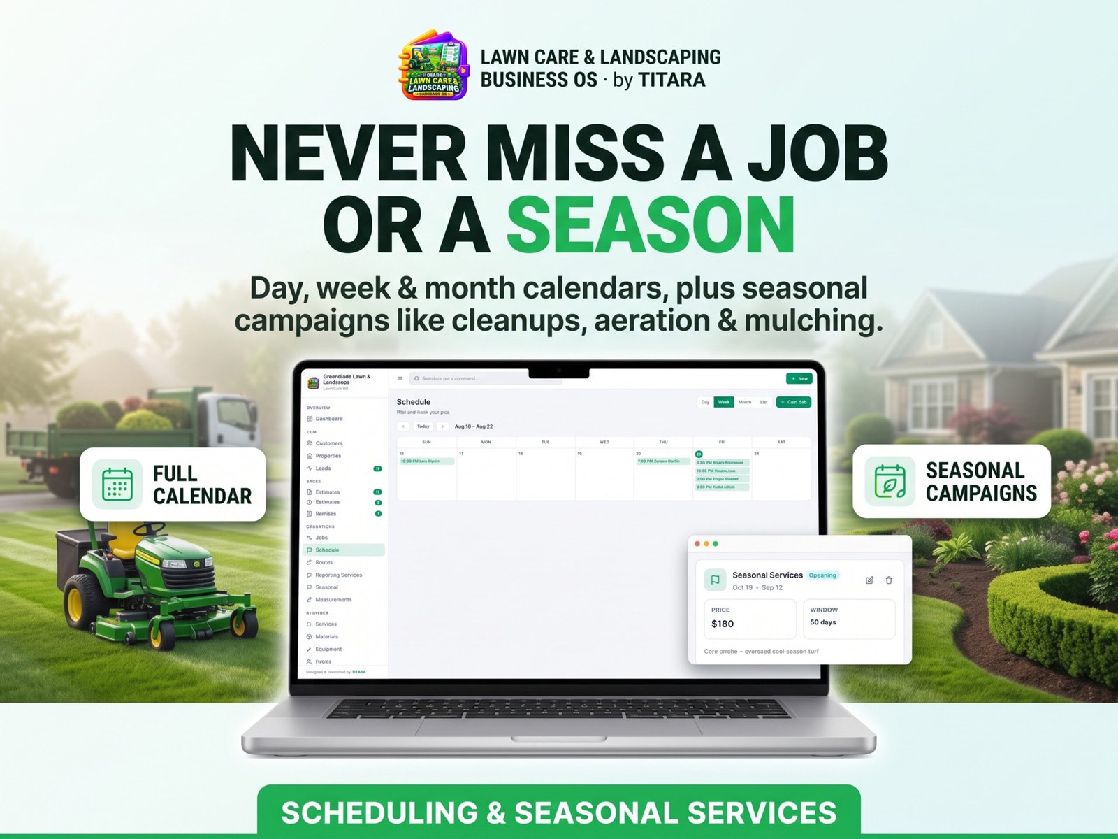 TITARA Lawn Care — Lawn Care & Landscaping Business Software - Image 8