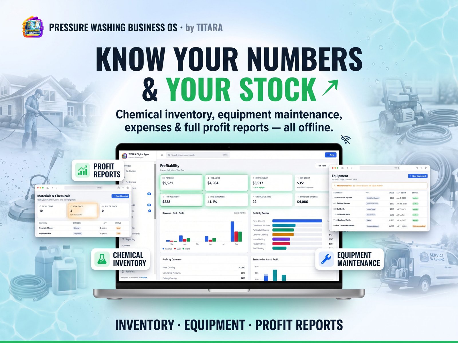 TITARA Pressure Washing — Pressure Washing Business Management Software - Image 9